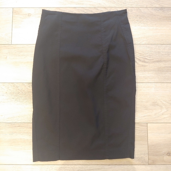 NWOT Black Pencil Skirt // size 0 - Picture 2 of 5